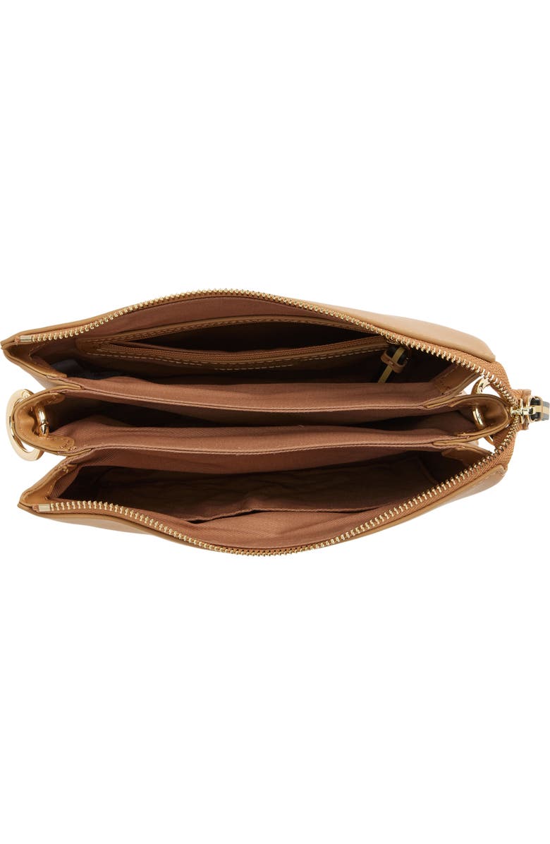 Ted Baker London Darceyy Logo Leather Crossbody Bag, Alternate, color,