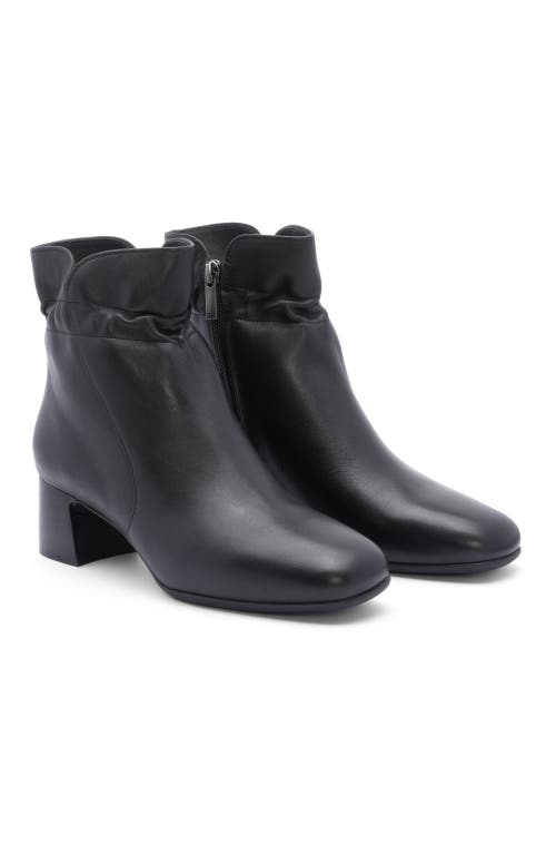 Abeo Avenue Mid Boot In Black Nappa - Metatarsal
