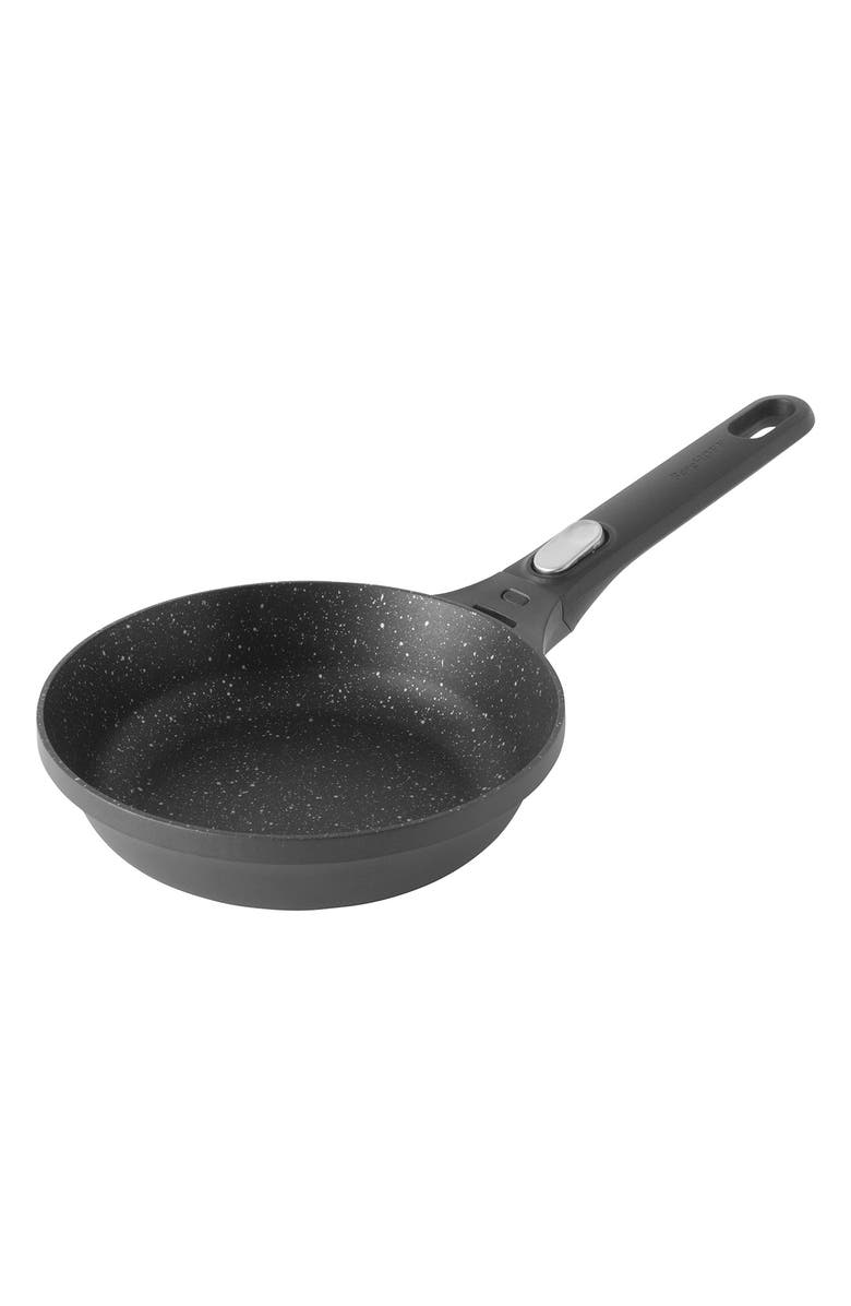 BergHOFF INTERNATIONAL Gem 8" Non-Stick Cast Aluminum Fry Pan, Main, color, Black