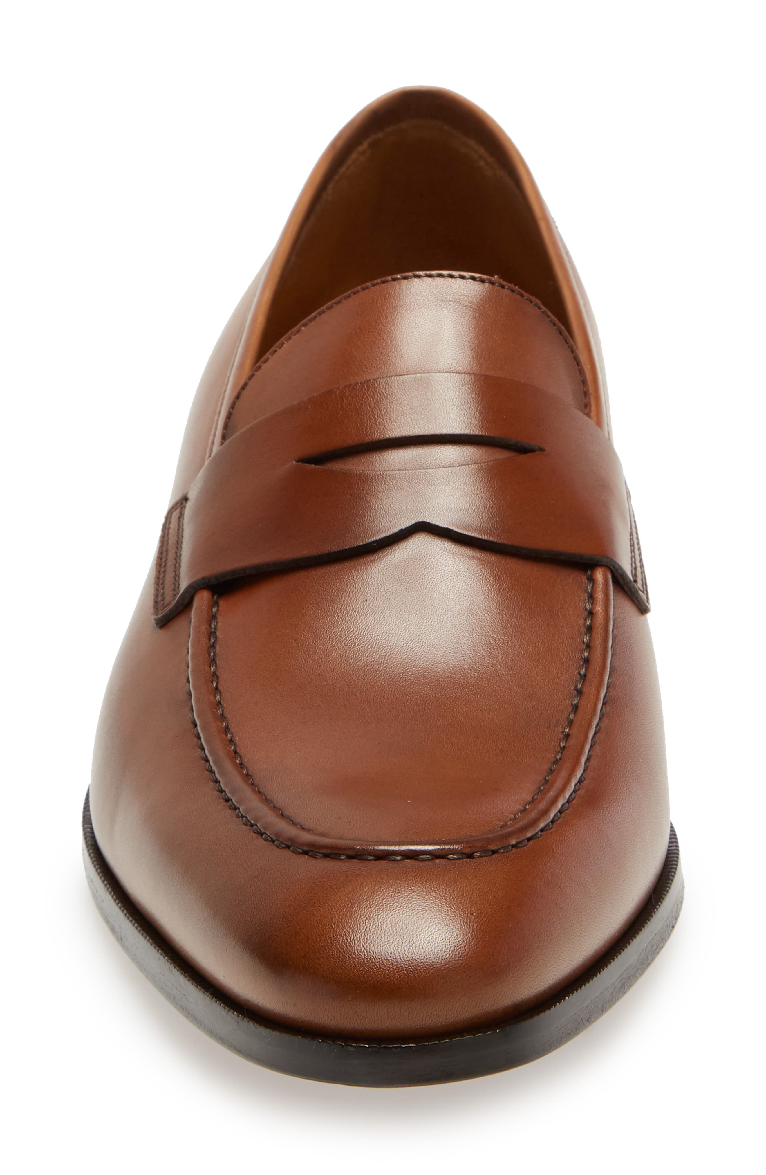 Tesoro Penny Loafer, Alternate, color, BRANDY ANT