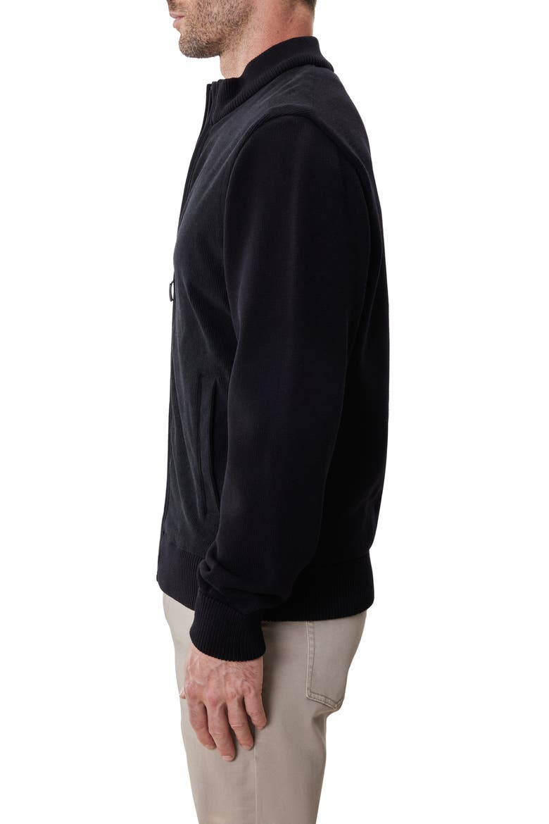 Roydon Hybrid Corduroy Jacket, Alternate, color, BLACK