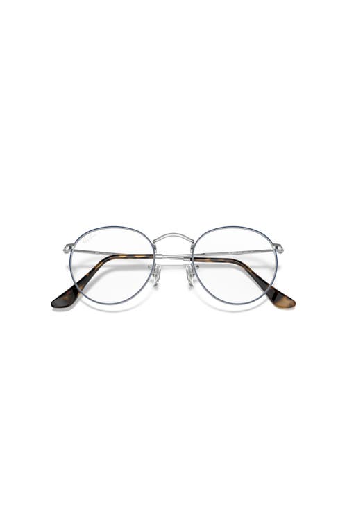 Ray Ban Ray-ban 47mm Round Optical Glasses In Multi