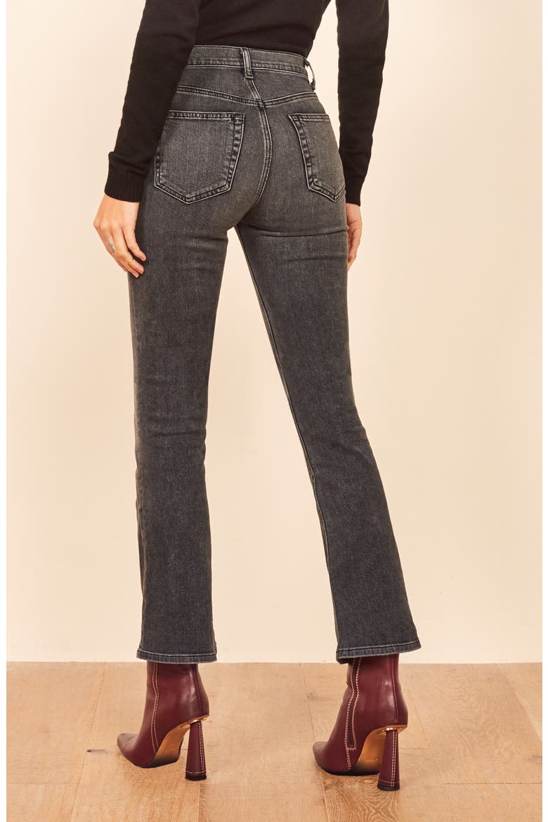 Jessie High Waist Crop Bootcut Jeans, Alternate, color, REDONDO