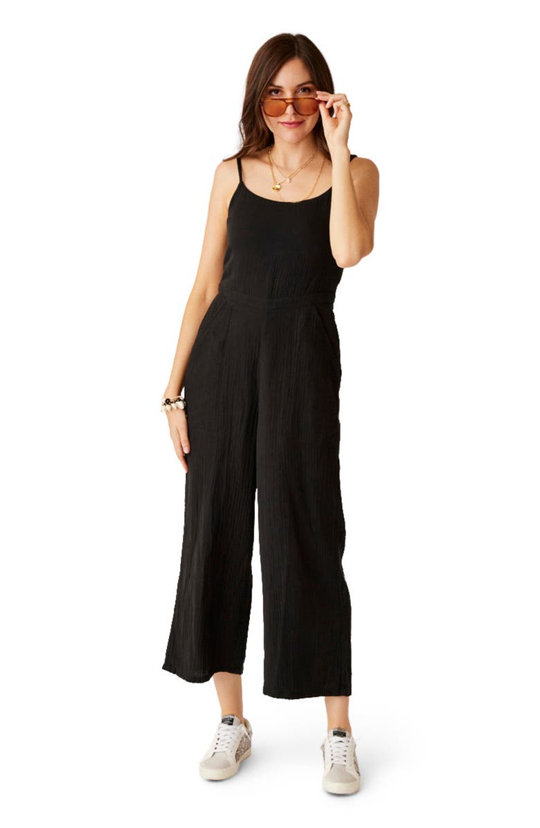 Carve Designs Knox Gauze Jumpsuit, Main, color, 