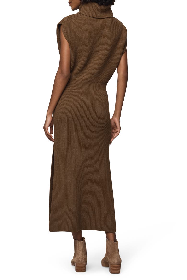 Marigold Maxi Sweater Dress, Alternate, color, DARK SADDLE