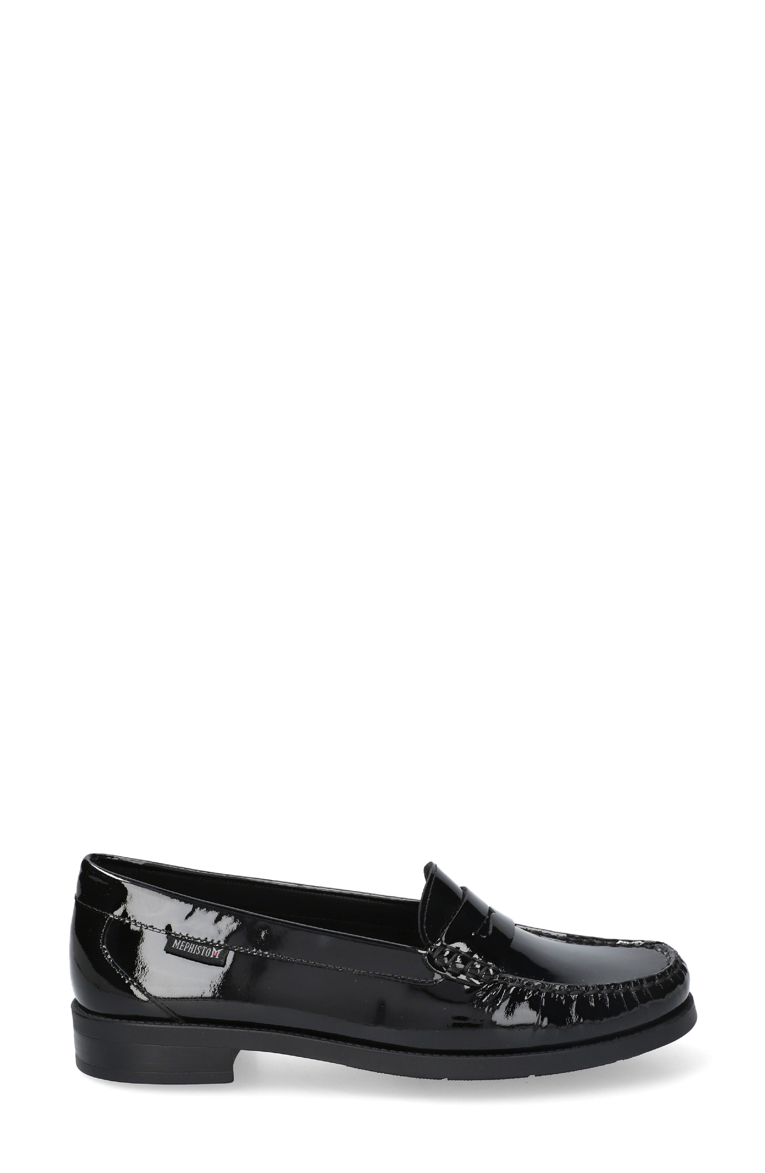 Mephisto Neda Penny Loafer, Alternate, color, Black Patent