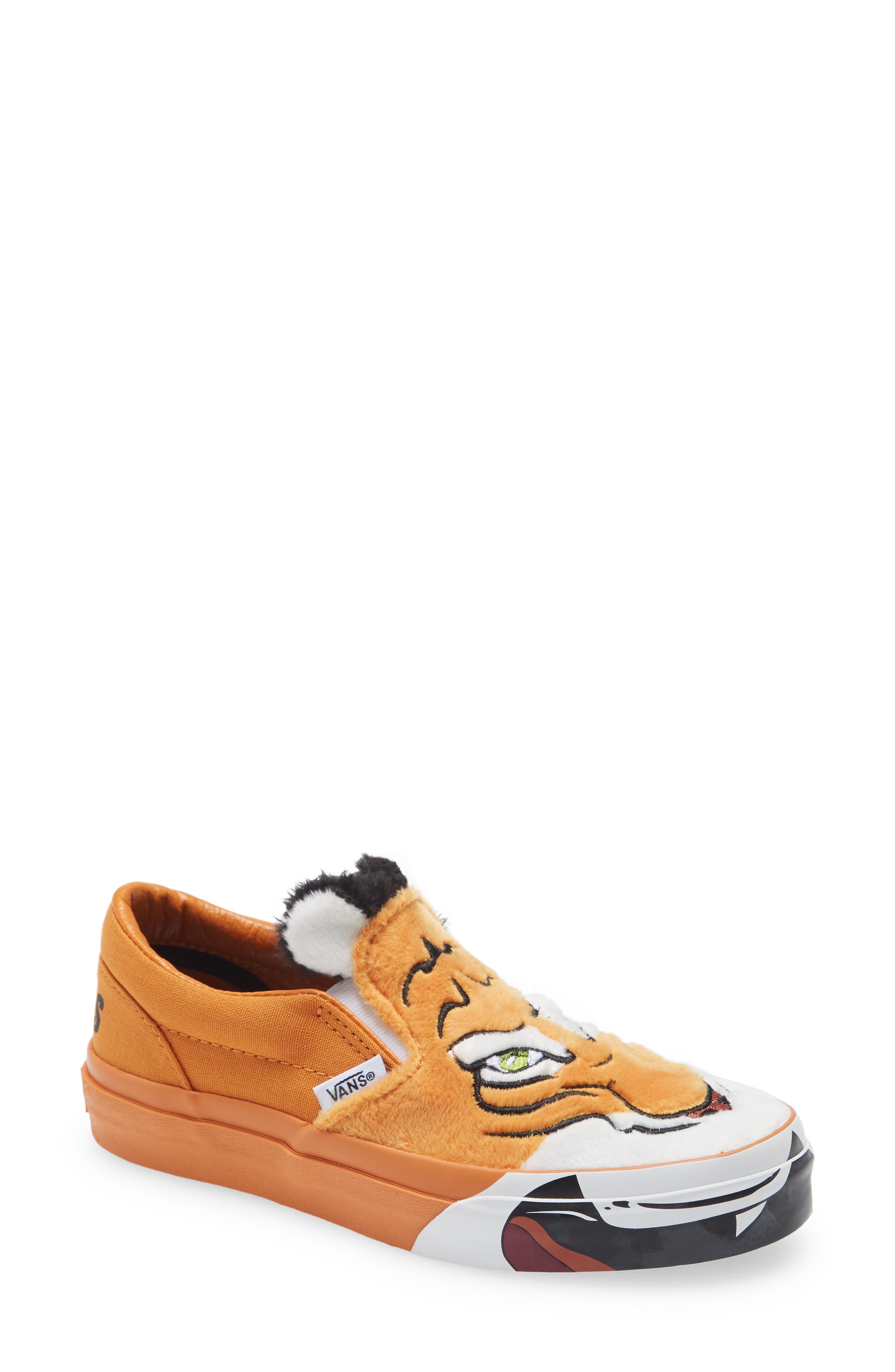 Vans x Project CAT Classic Slip-On Wild Tiger Sneaker, Main, color, 