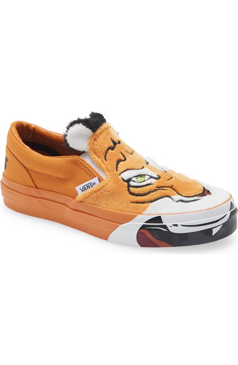 Vans x Project CAT Classic Slip-On Wild Tiger Sneaker, Main, color,