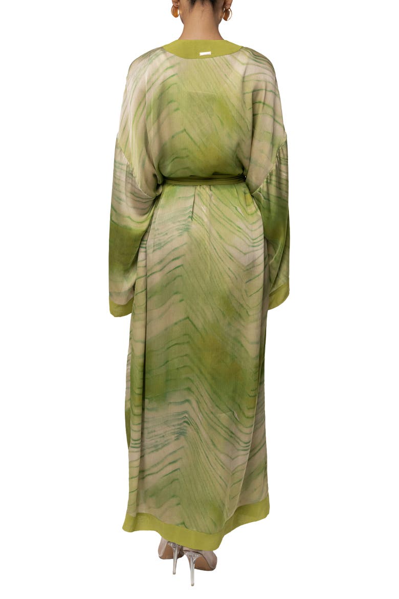 Bahía Satin Duster, Alternate, color, Green