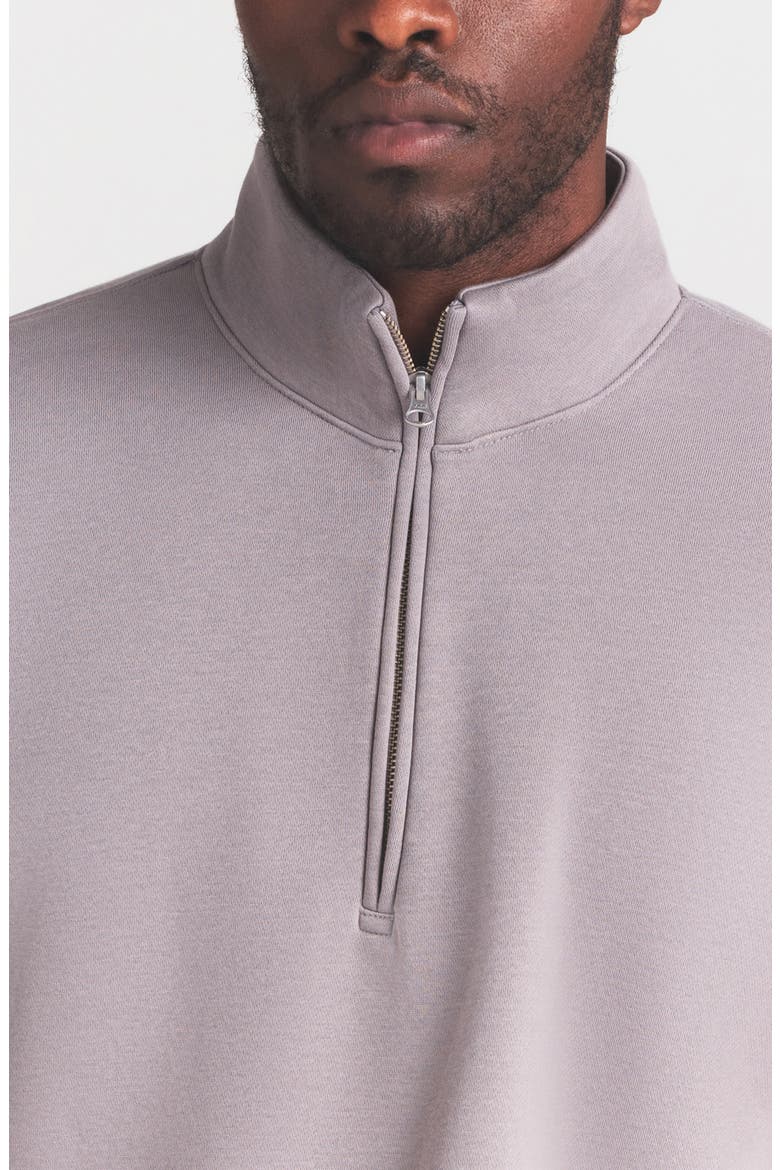 Realxed Half Zip Pullover, Alternate, color, SHADOW