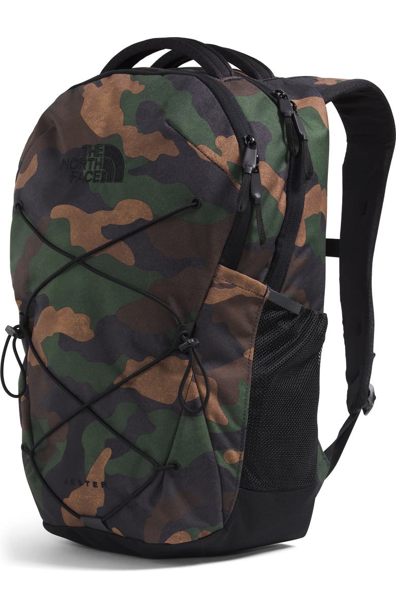 The North Face Jester Water Repellent Backpack, Alternate, color, Tnf Black Camo/ Tnf Black