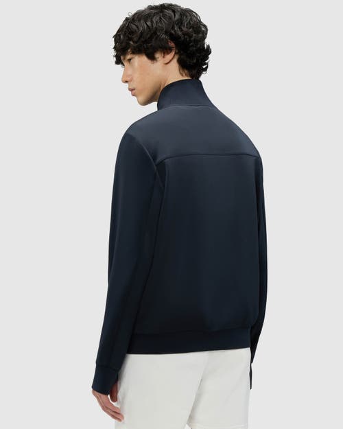 Shop Alpenhaus Osseau Insulated Track Jacket In Midnight