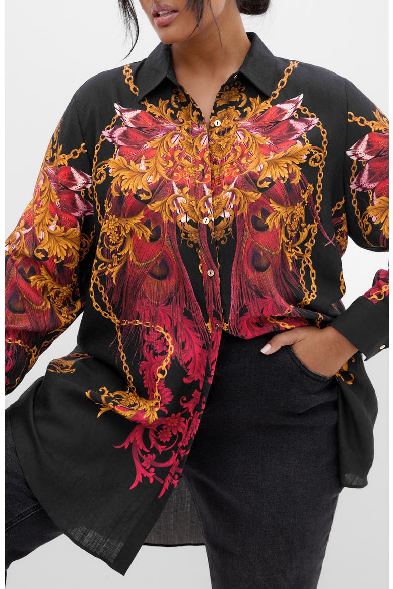 Savannah Shirt, Main, color, RUBY LAVISH