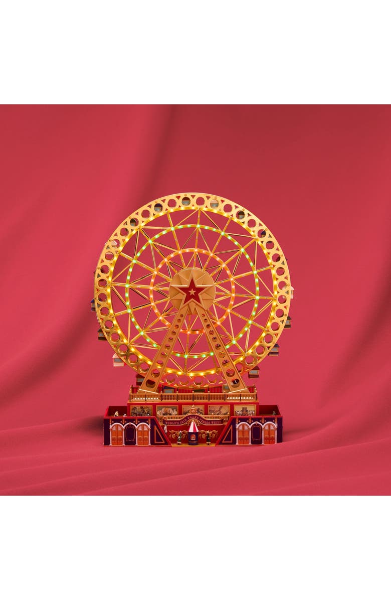 Mr. Christmas 15 in. Animated World's Fair Grand Ferris Wheel, Alternate, color, Gold