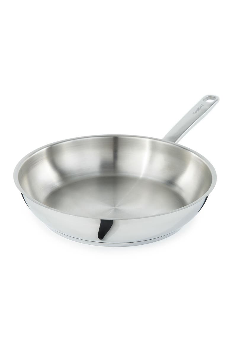 DiNA Helix 11-Inch Fry Pan, Main, color, SILVER