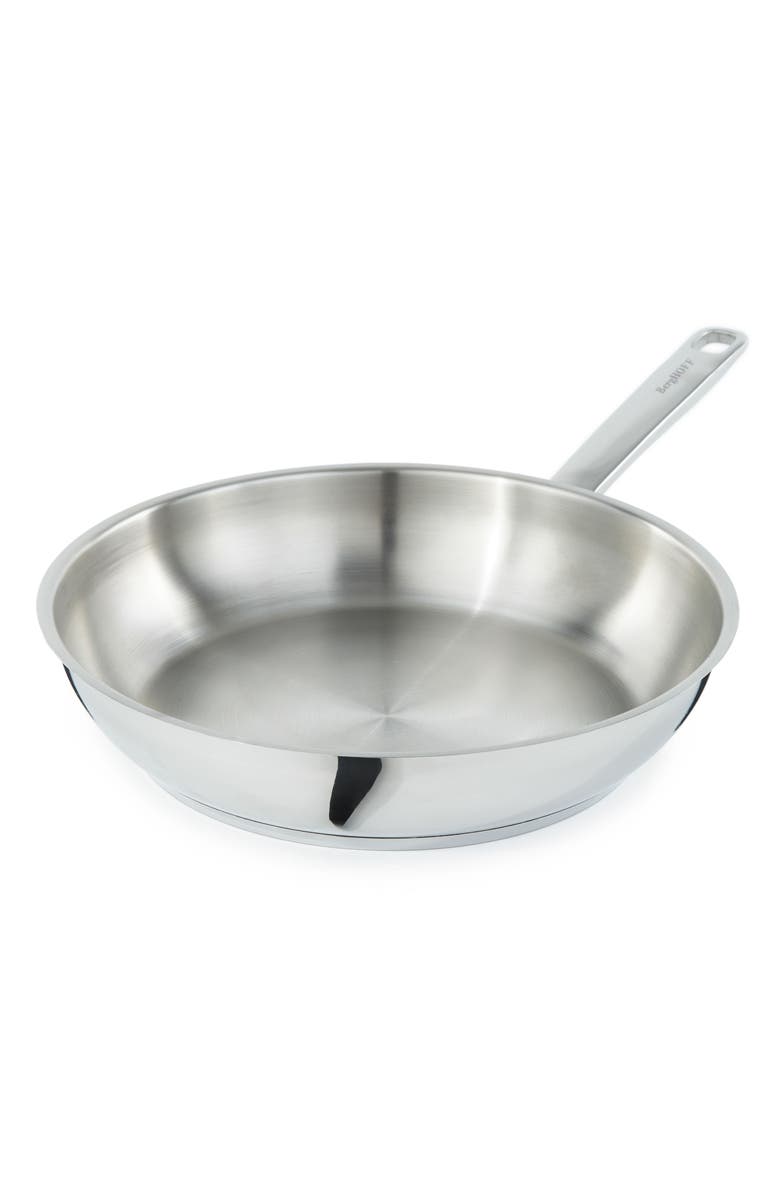 BergHOFF DiNA Helix 11-Inch Fry Pan, Main, color, Silver