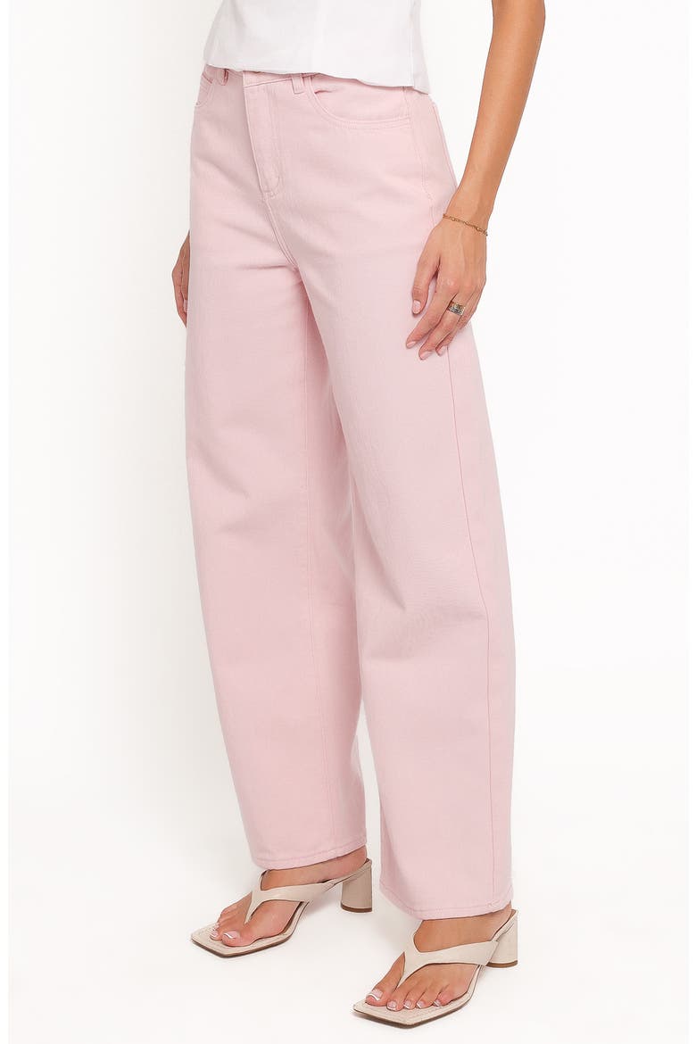 Ailis High Waist Wide Leg Jeans, Alternate, color, DUSTY PINK