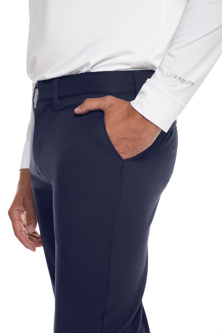 Men's Flaig Golf Pants, UPF 50+ Sun Protection, Alternate, color, Navy