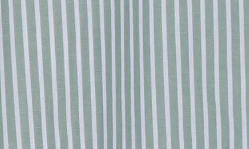 Frank & Eileen Eileen Stripe Relaxed Button-up Shirt In Green Stripe
