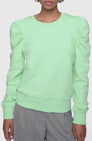 Rebecca Minkoff Janine Puff Sleeve Sweatshirt