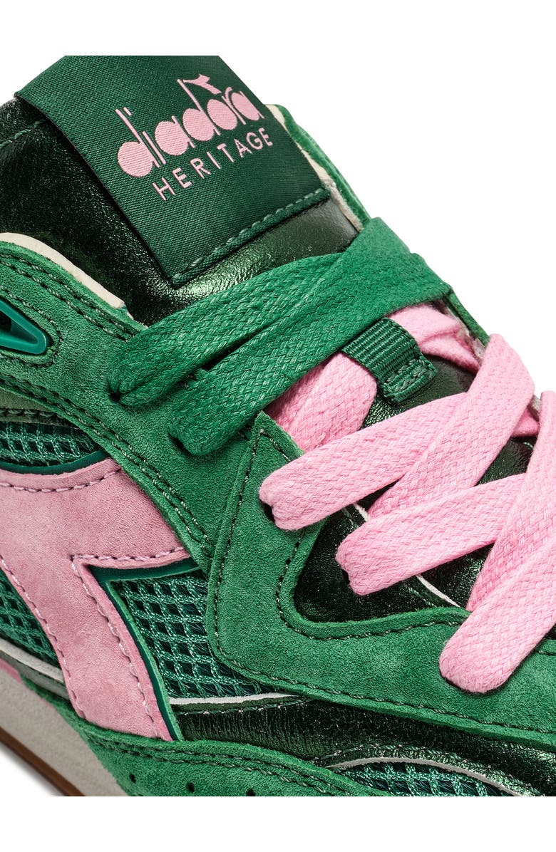 Diadora Gender Inclusive Equipe Revenge Sneaker, Alternate, color, Bosphorus Green