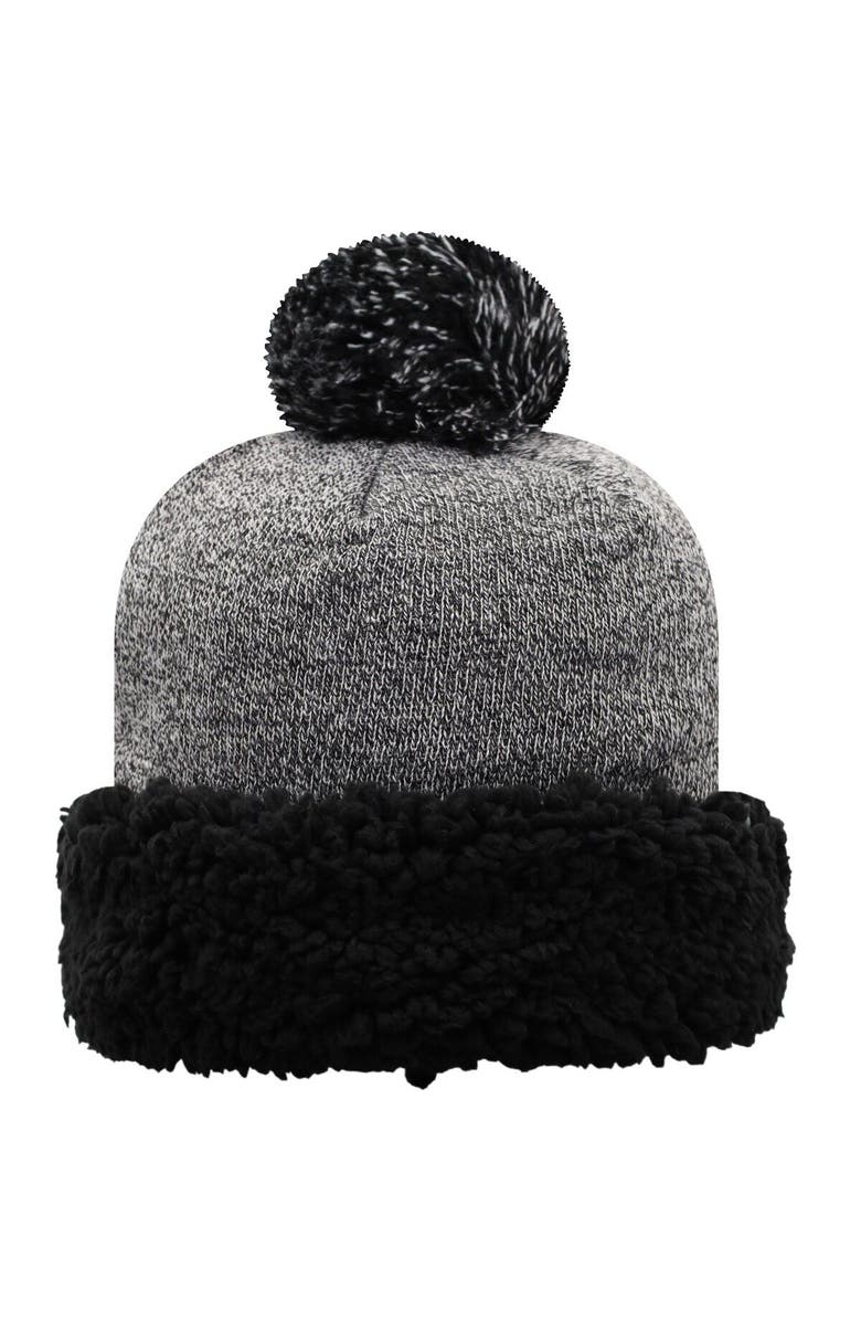 TOP OF THE WORLD Women's Top of the World Black Penn State Nittany Lions Snug Cuffed Knit Hat with Pom, Alternate, color, Black