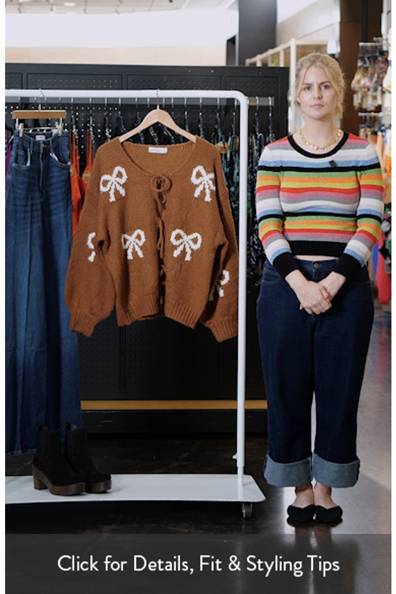 Vienna Bow Cardigan video