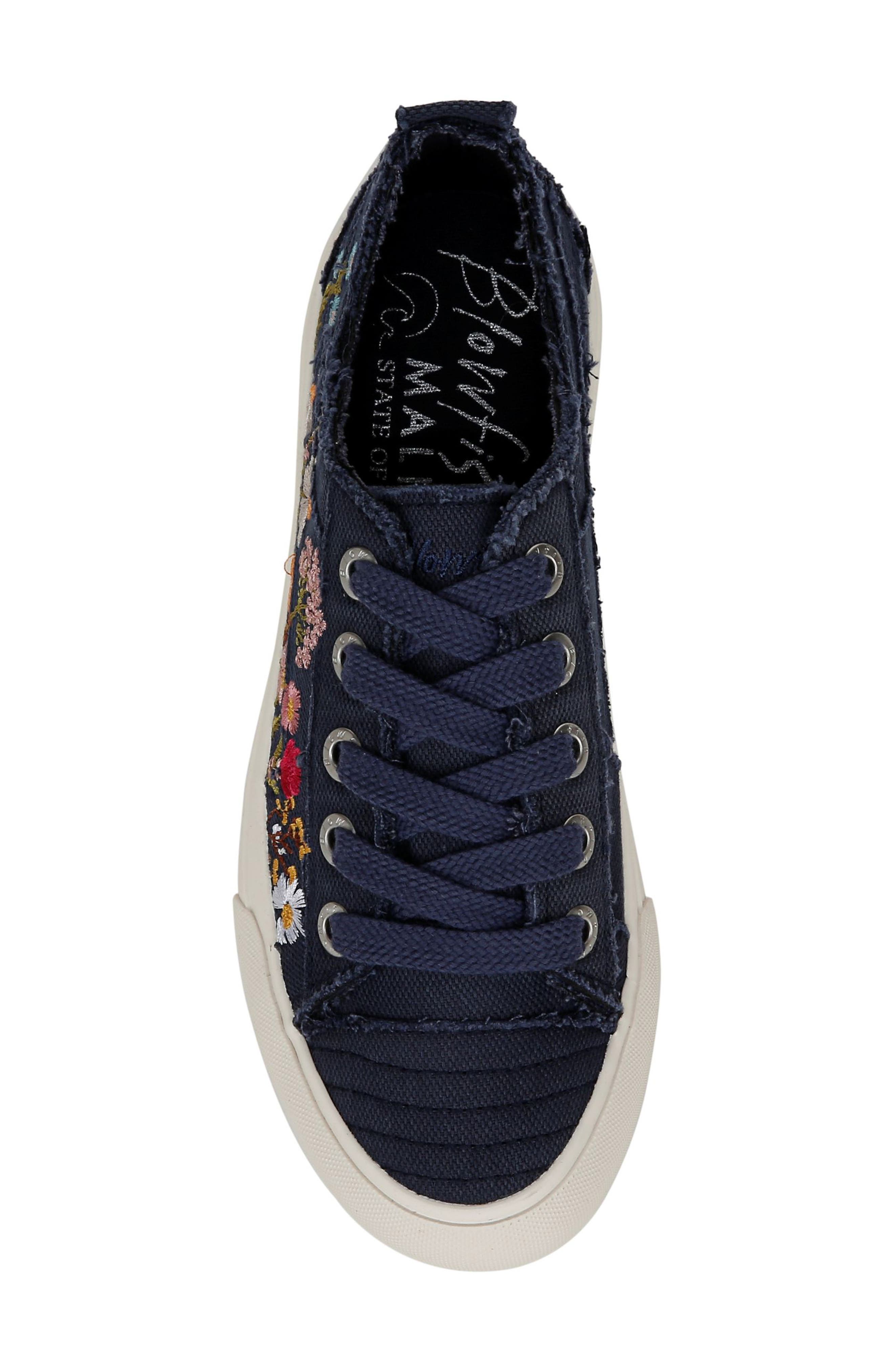Blowfish Malibu Sadie-Sun Platform Sneaker, Alternate, color, Navy Canvas