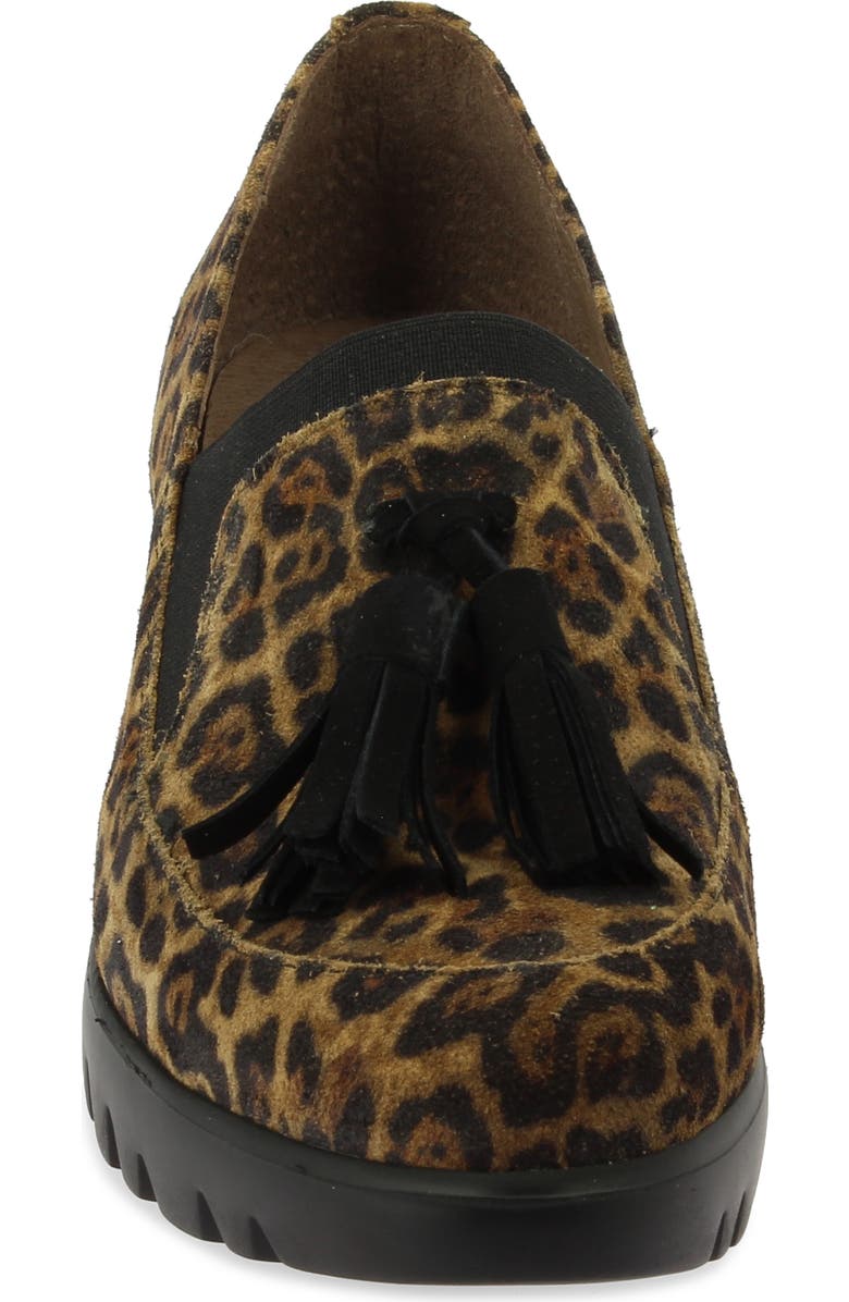 Wonders C-3342-L Tassel Wedge Loafer, Alternate, color,