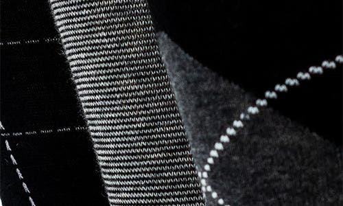 Lorenzo Uomo Assorted 3-pack Cotton Blend Dress Socks In Black