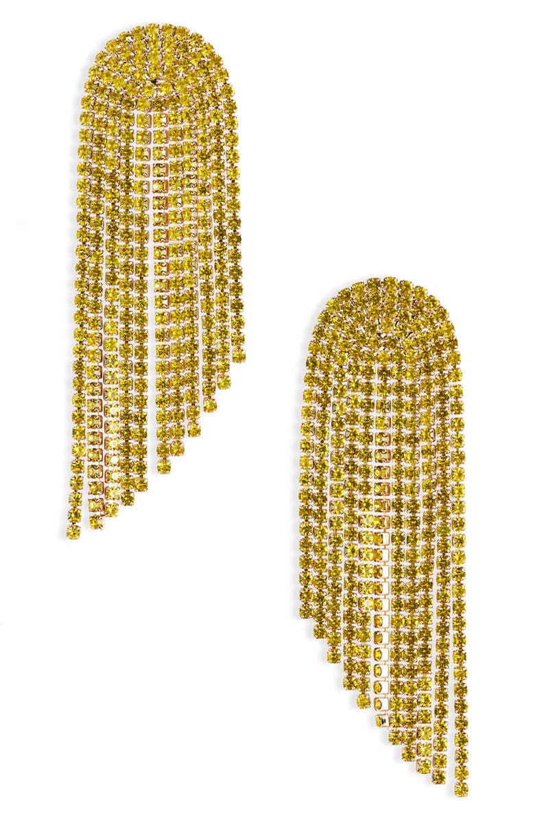 Stella + Ruby London Chain Drop Earrings, Main, color,