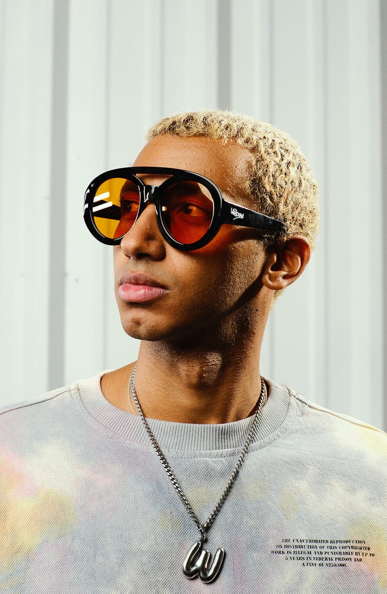 Wisdom Fashion House Owl Frame 12, Alternate, color, Black