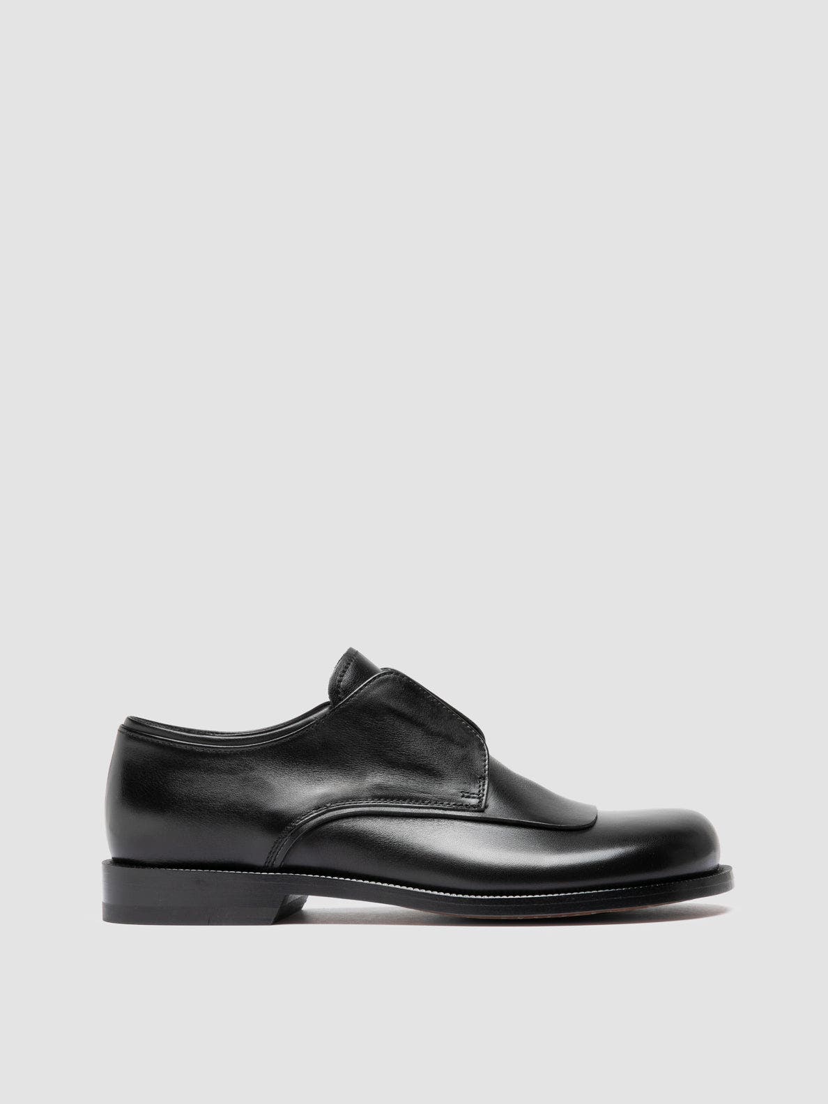 Officine Creative Emerald 003 Leather Derby Shoes, Main, color, Black