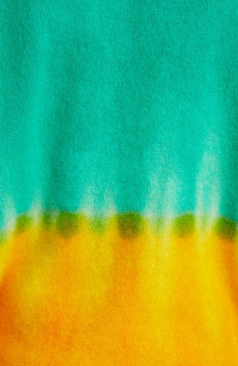 The Elder Statesman Dip Tie Dye Cashmere Sweater, Alternate, color,