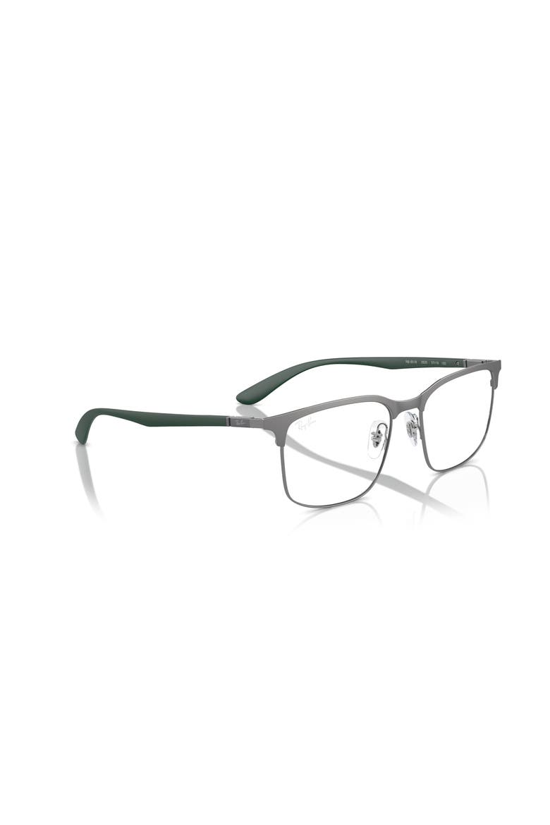 55mm Square optical glasses, Alternate, color, Grey