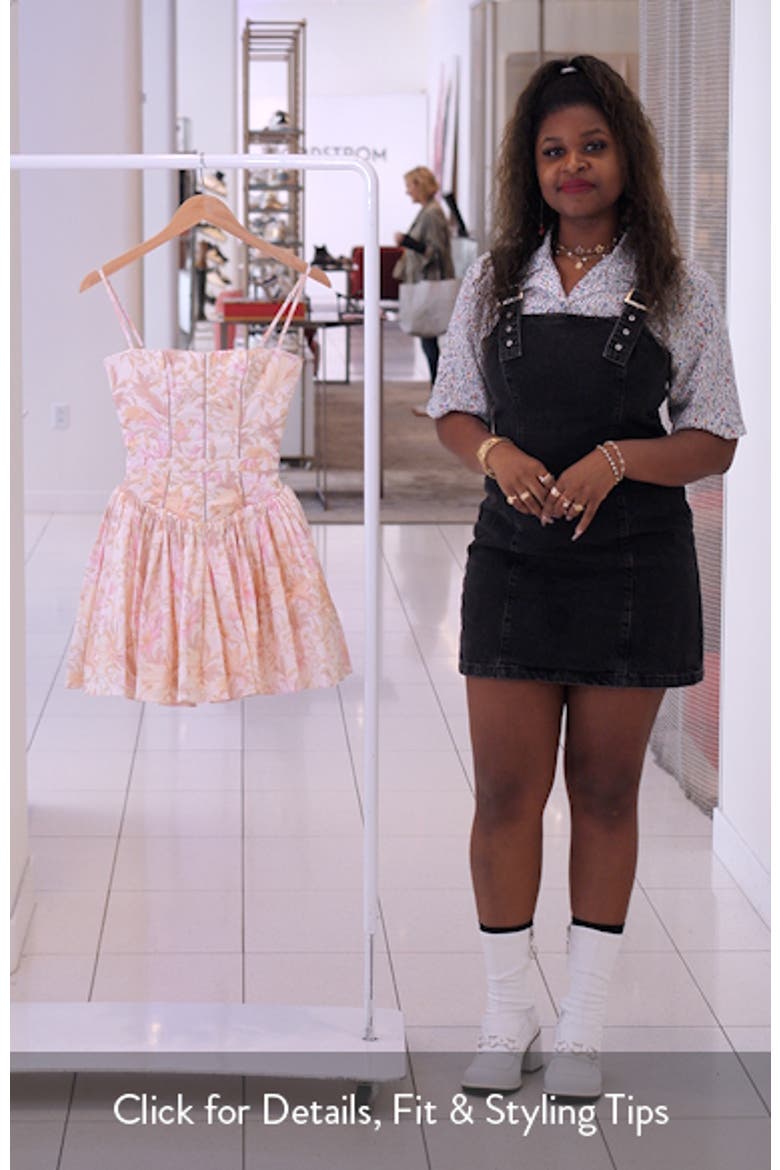 Ysabella Stretch Cotton Minidress video