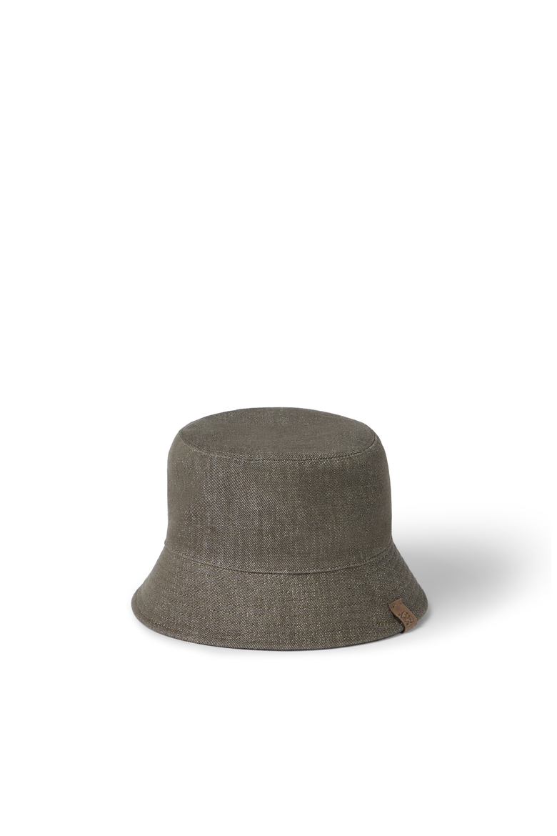 Bucket hat with logo, Main, color, Green