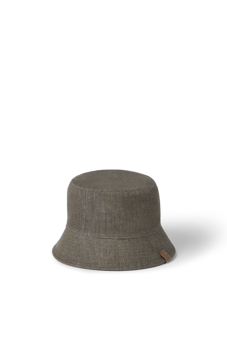 Brunello Cucinelli Bucket hat with logo, Main, color, Green