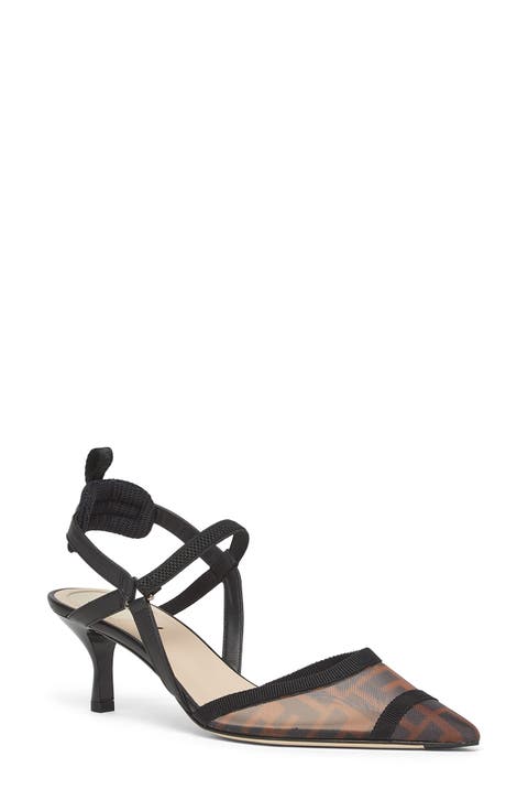 Women's Fendi Slingback Heels | Nordstrom