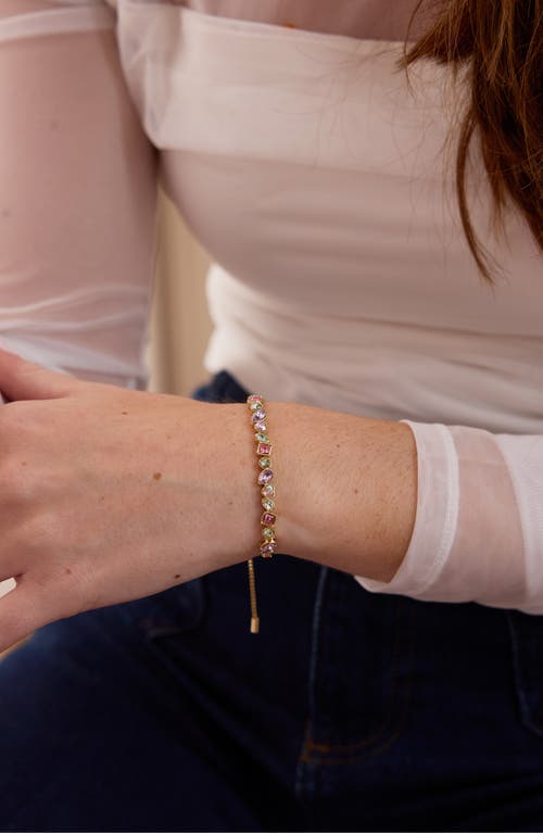 Baublebar Mix Crystal Slider Bracelet In Multi