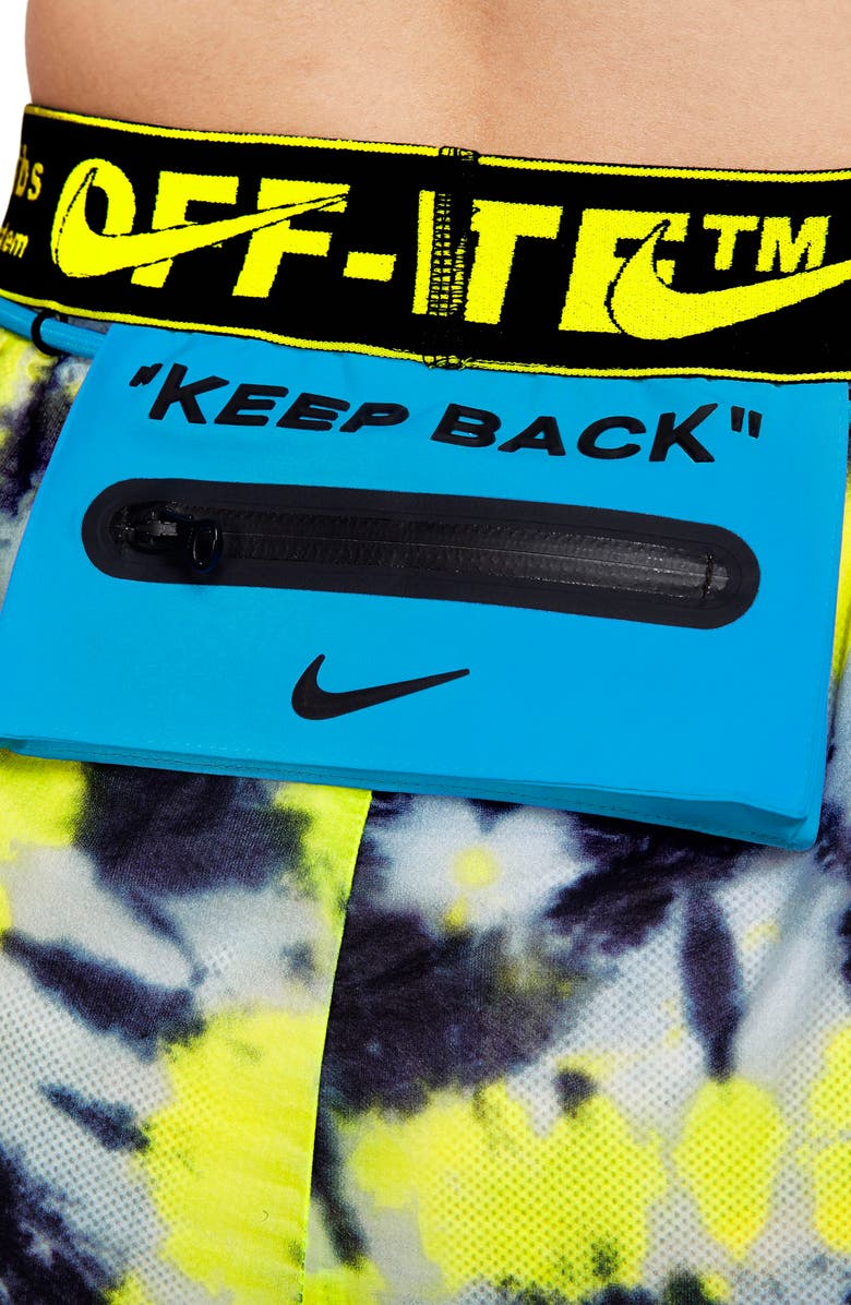 Nike x Off-White Tie Dye Running Shorts, Alternate, color, 