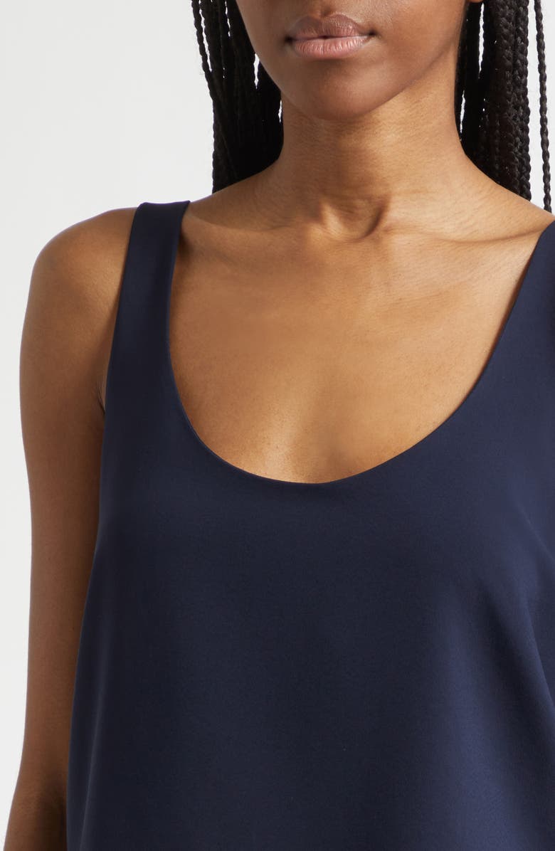 LESET Ari Scoop Crop Tank, Alternate, color, Midnight