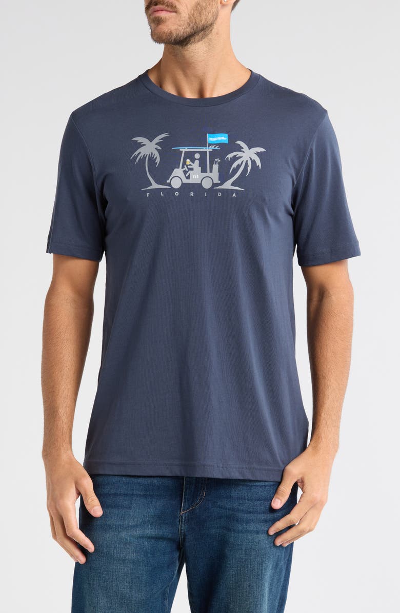 TravisMathew Everglades Graphic Print T-Shirt, Main, color, 