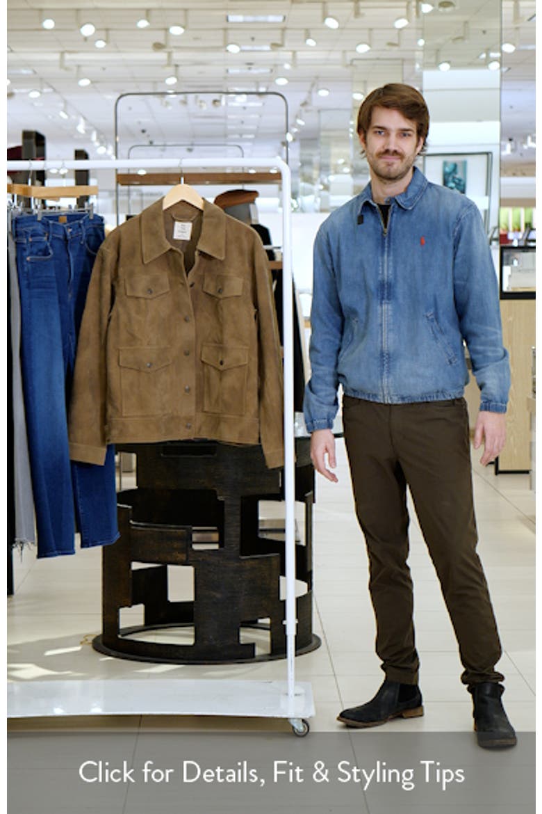 Night Ranch Faux Suede Trucker Jacket video