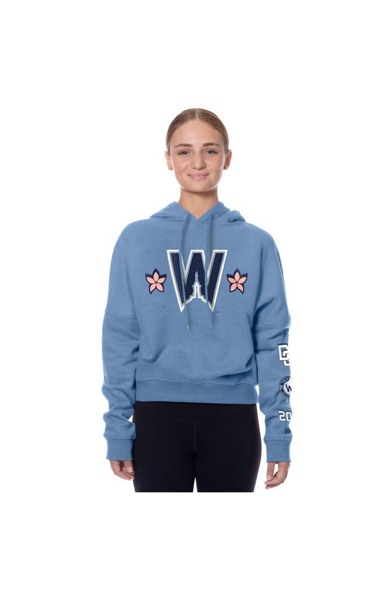 New Era Women's New Era Blue Washington Nationals 2025 City Connect Pullover Hoodie, Main, color, 