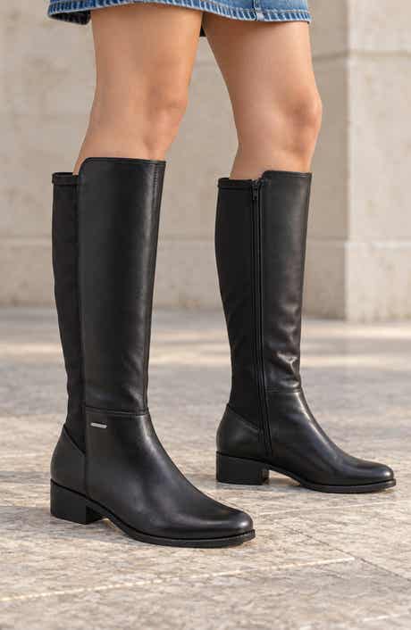 Oliver Leather Knee High Boot