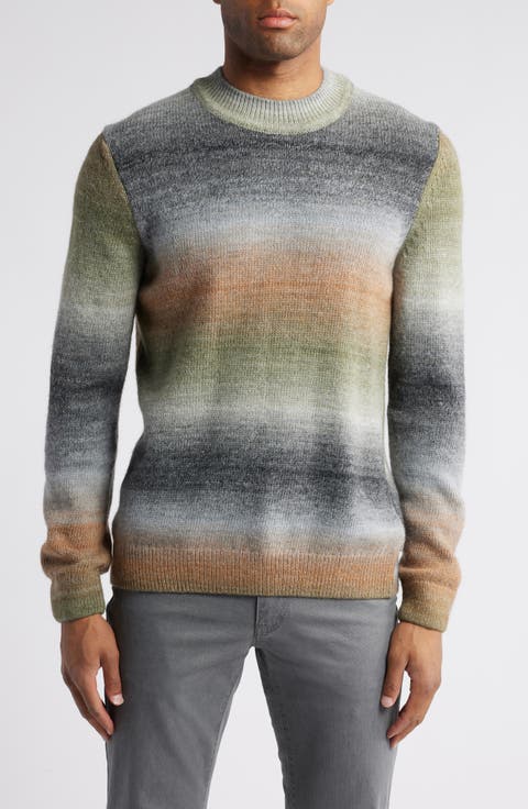 Buddy Crewneck Long Sleeve Knit Virgin Wool Blend T-Shirt