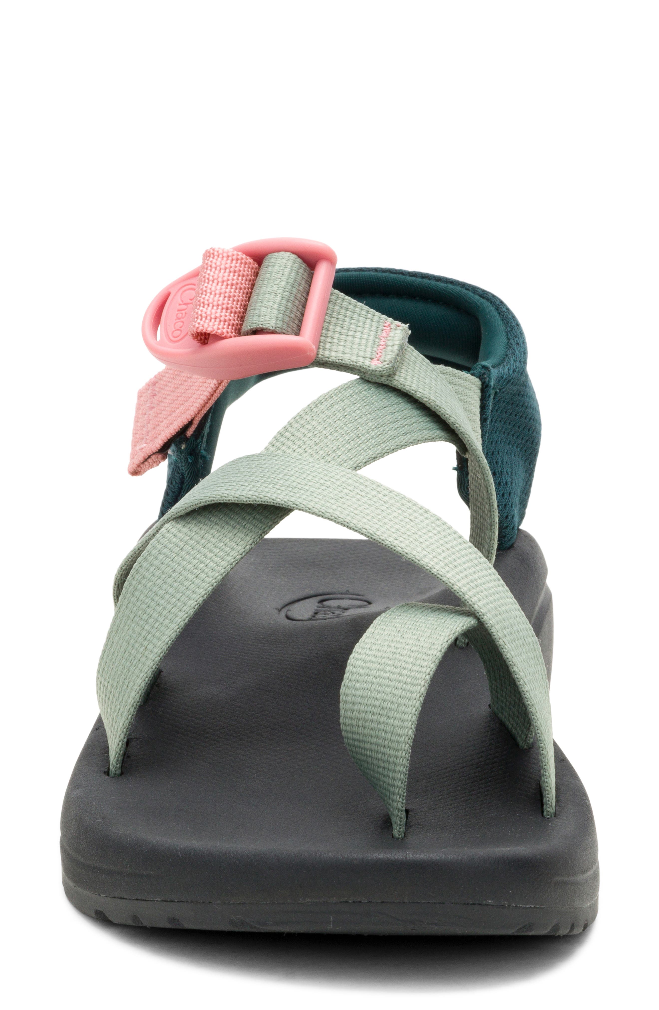 CushZ Toe Loop Sandal, Alternate, color, SAGE