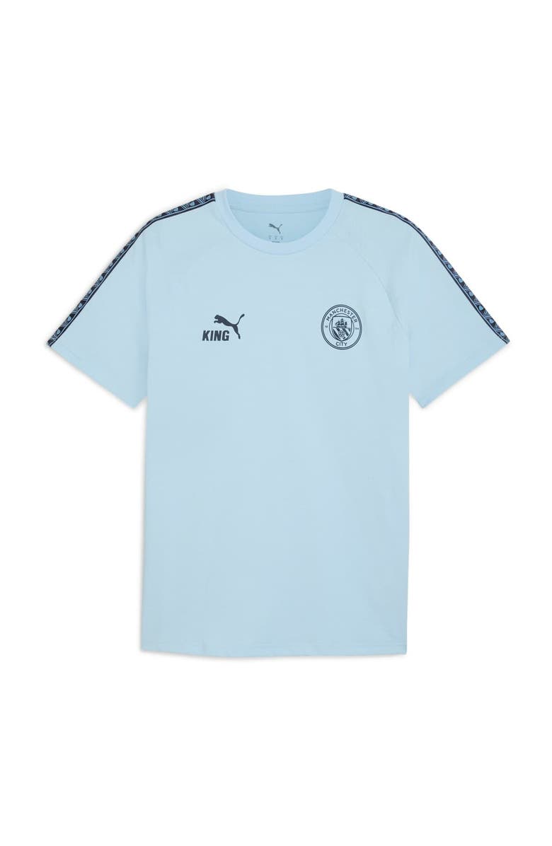 PUMA Men's Puma Light Blue Manchester City King T-Shirt, Alternate, color, Light Blue