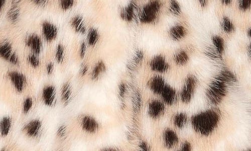 Walter Baker Priscilla Faux Fur Coat In Multi